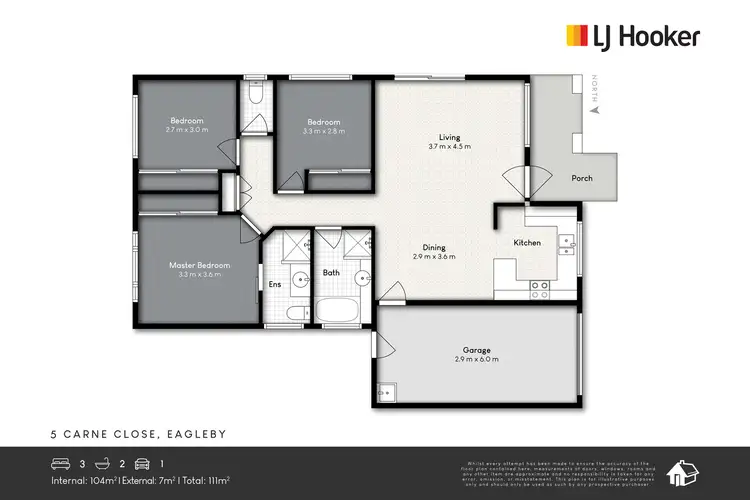Floorplan of Homely house listing, 5 Carne Close, Eagleby QLD 4207