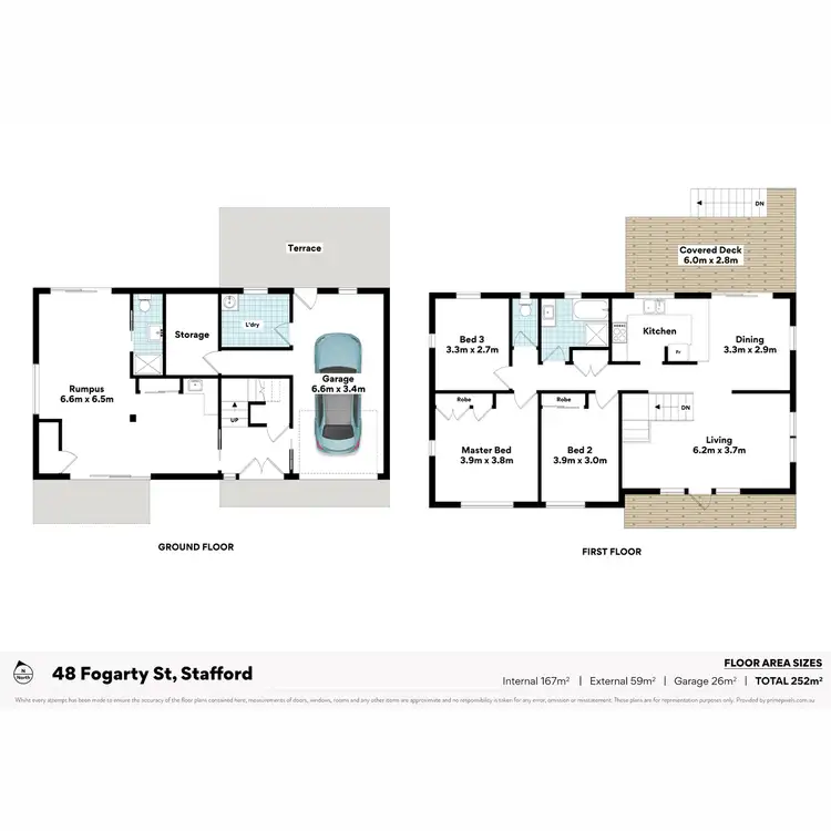 Floorplan of Homely house listing, 48 Fogarty Street, Stafford QLD 4053