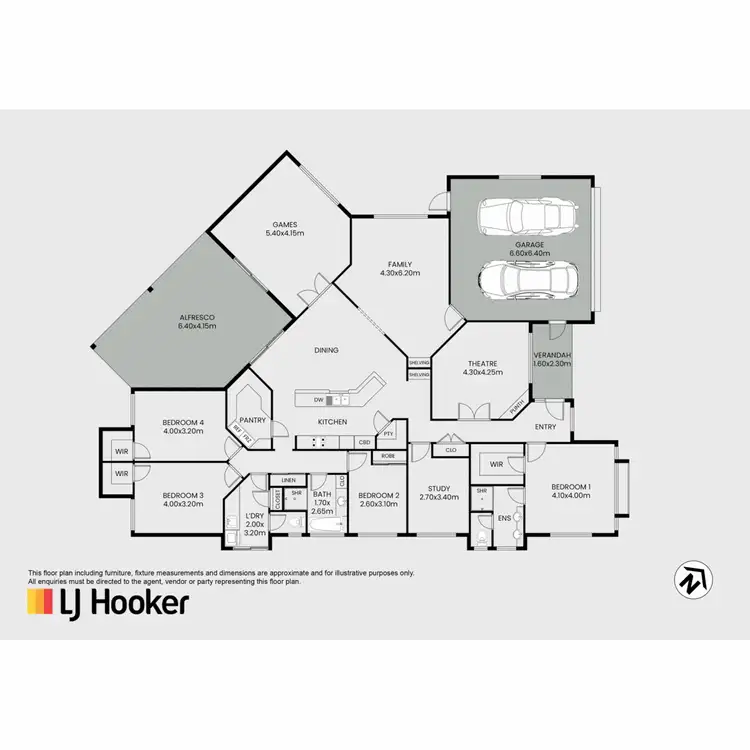 Floorplan of Homely house listing, 7 Buttermilk Way, Australind WA 6233