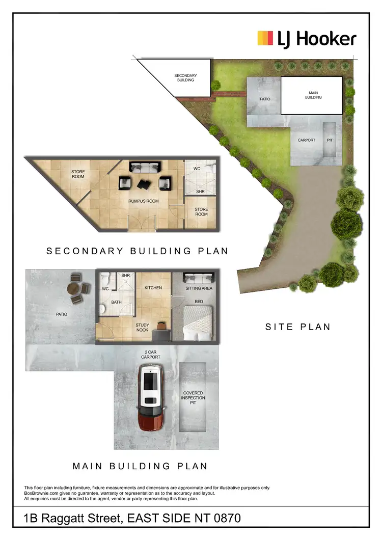 Floorplan of Homely house listing, 1B Raggatt Street, East Side NT 870