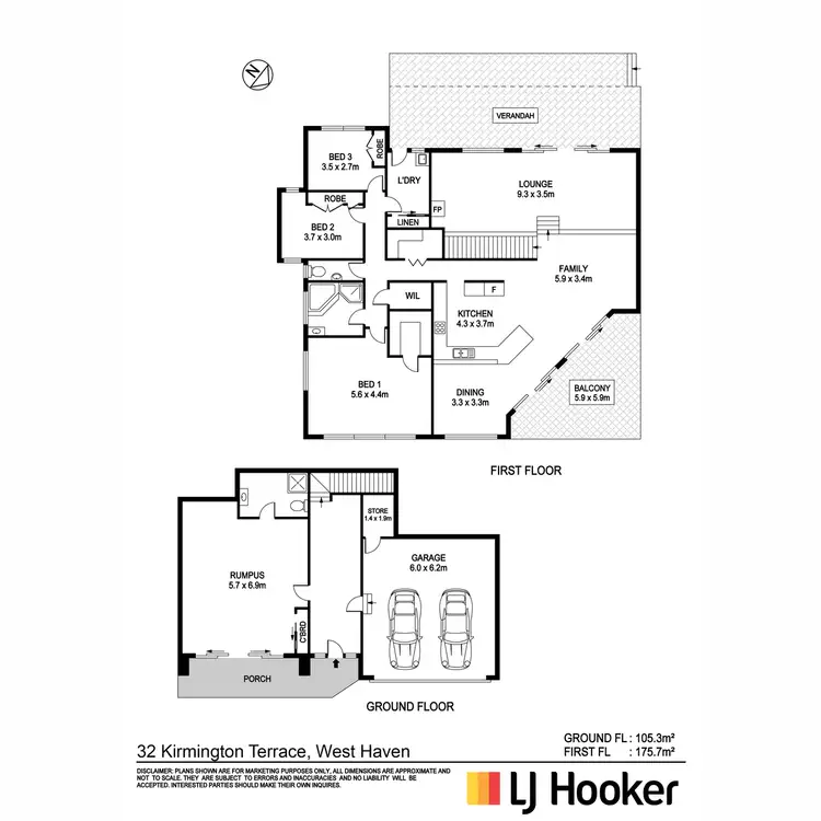 Floorplan of Homely house listing, 32 Kirmington Terrace, West Haven NSW 2443