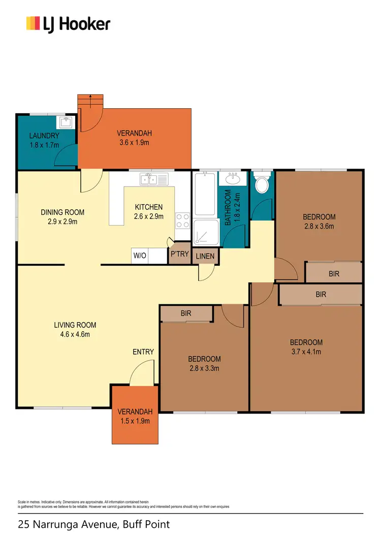 Floorplan of Homely house listing, 25 Narrunga Avenue, Buff Point NSW 2262