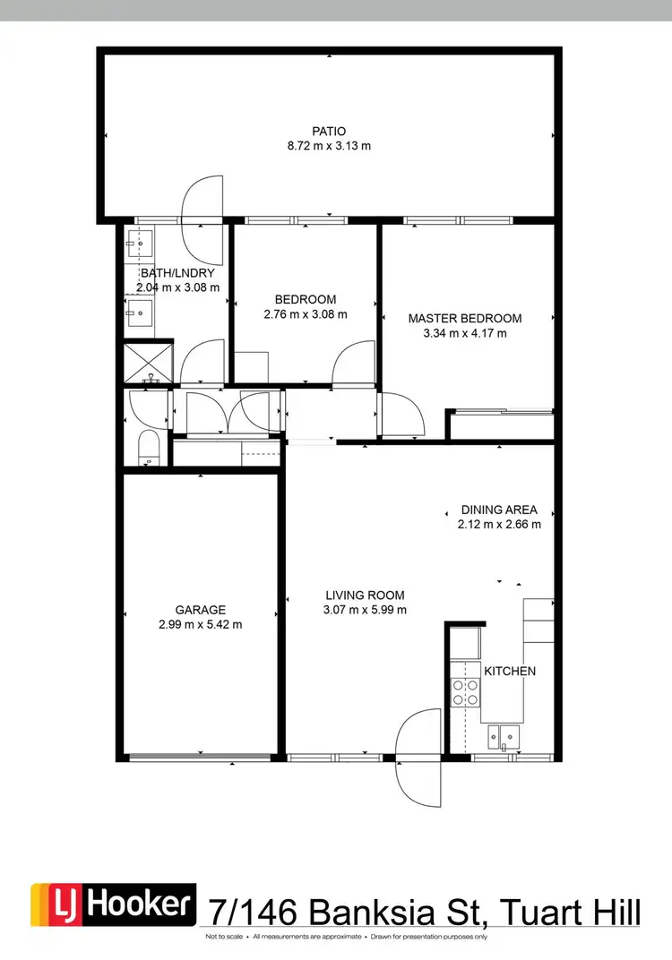 Floorplan of Homely unit listing, 7/146 Banksia Street, Tuart Hill WA 6060