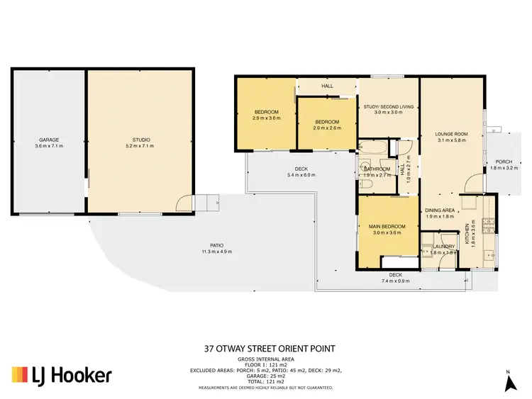 Floorplan of Homely house listing, 37 Otway Street, Orient Point NSW 2540