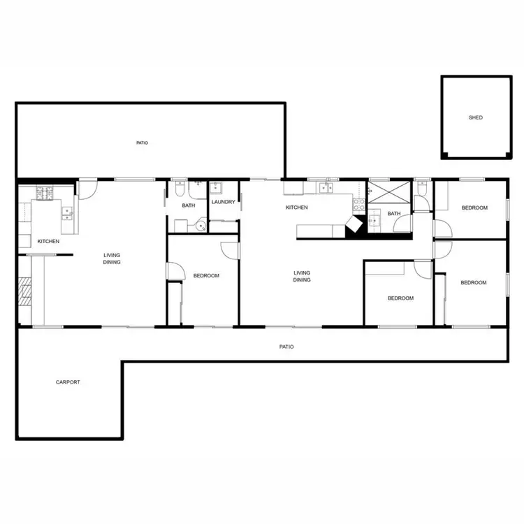 Floorplan of Homely house listing, 108 Ann Street, Kallangur QLD 4503