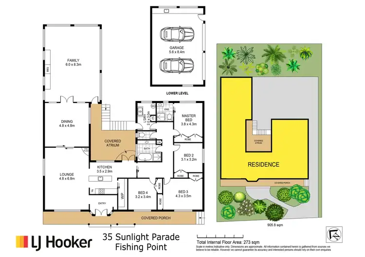 Floorplan of Homely house listing, 35 Sunlight Parade, Fishing Point NSW 2283