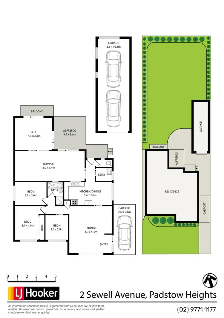 Floorplan of Homely house listing, 2 Sewell Avenue, Padstow Heights NSW 2211