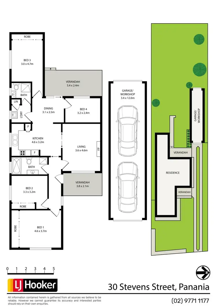 Floorplan of Homely house listing, 30 Stevens Street, Panania NSW 2213