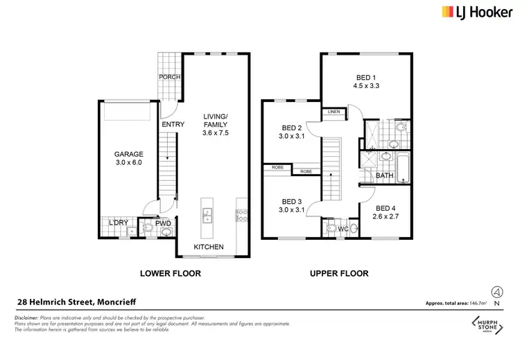 Floorplan of Homely house listing, 28 Helmrich Street, Moncrieff ACT 2914