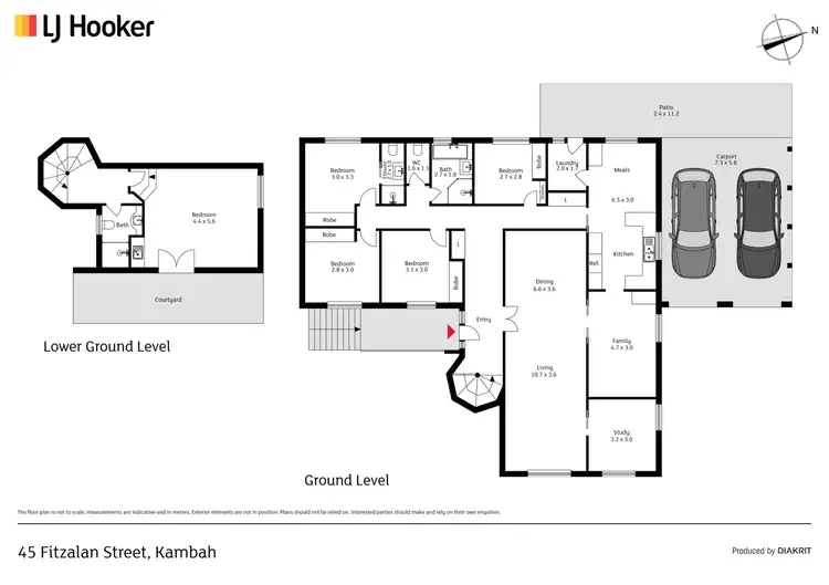 Floorplan of Homely house listing, 45 Fitzalan Street, Kambah ACT 2902