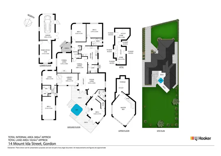 Floorplan of Homely house listing, 14 Mount Ida Street, Gordon NSW 2072