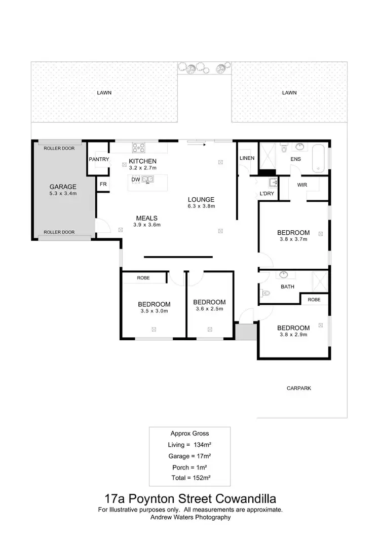 Floorplan of Homely house listing, 17a Poynton Street, Cowandilla SA 5033