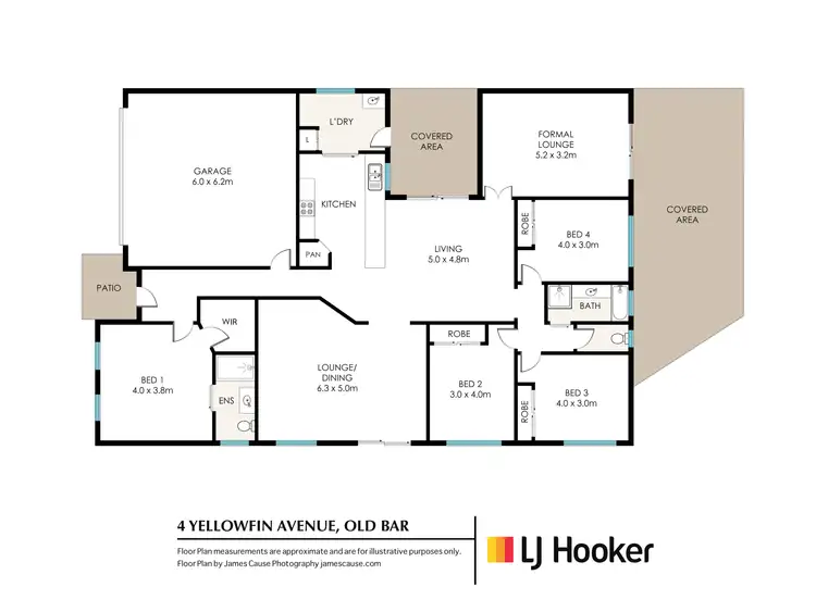Floorplan of Homely house listing, 4 Yellowfin Avenue, Old Bar NSW 2430