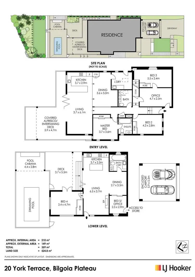 Floorplan of Homely house listing, 20 York Terrace, Bilgola Plateau NSW 2107