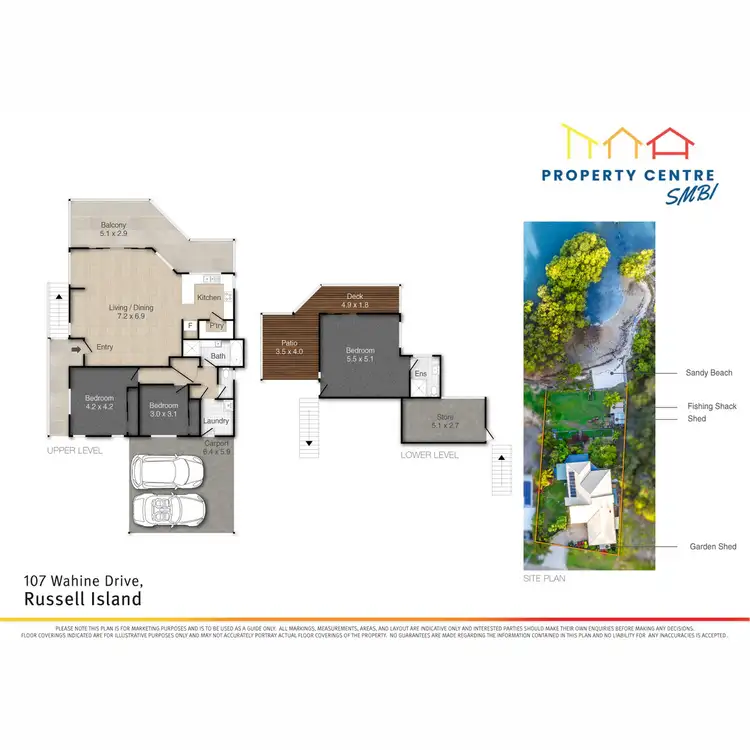 Floorplan of Homely house listing, 107 Wahine Drive, Russell Island QLD 4184