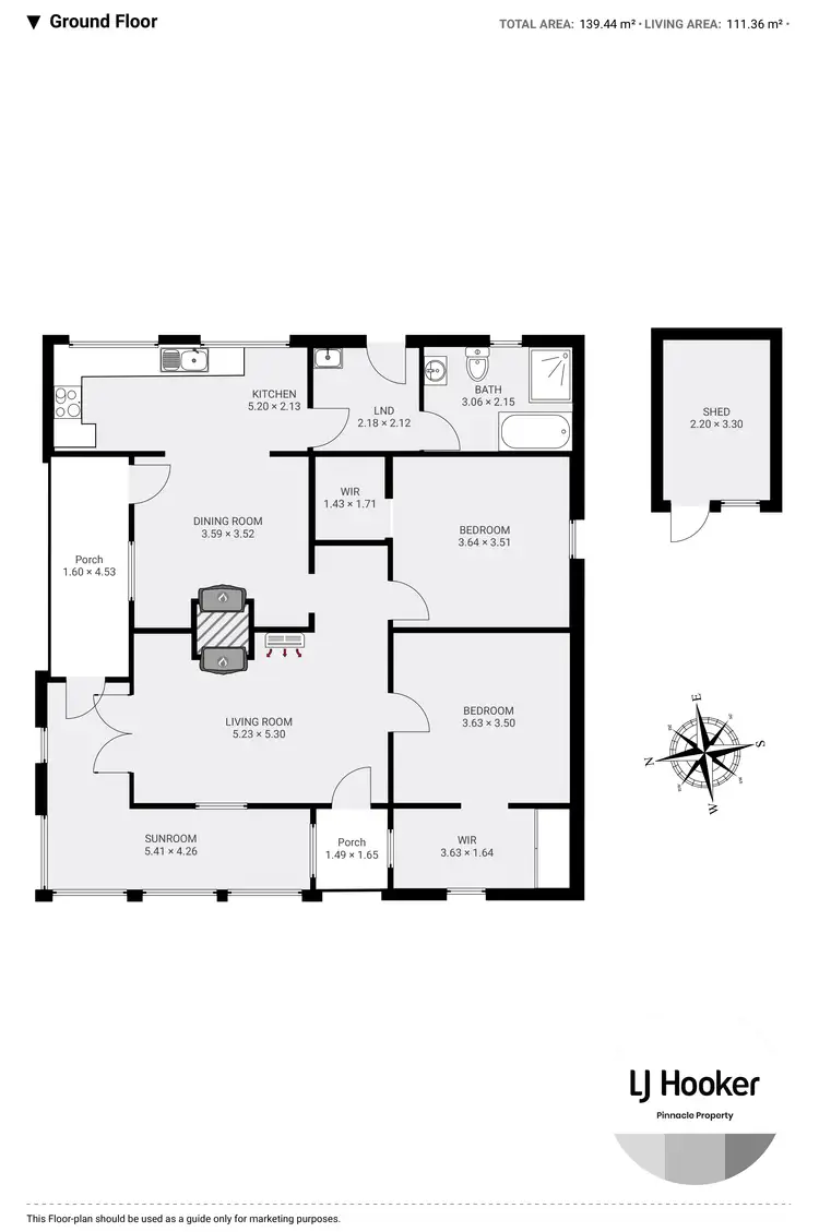 Floorplan of Homely house listing, 259 Ironstone Gully Road, Lachlan TAS 7140