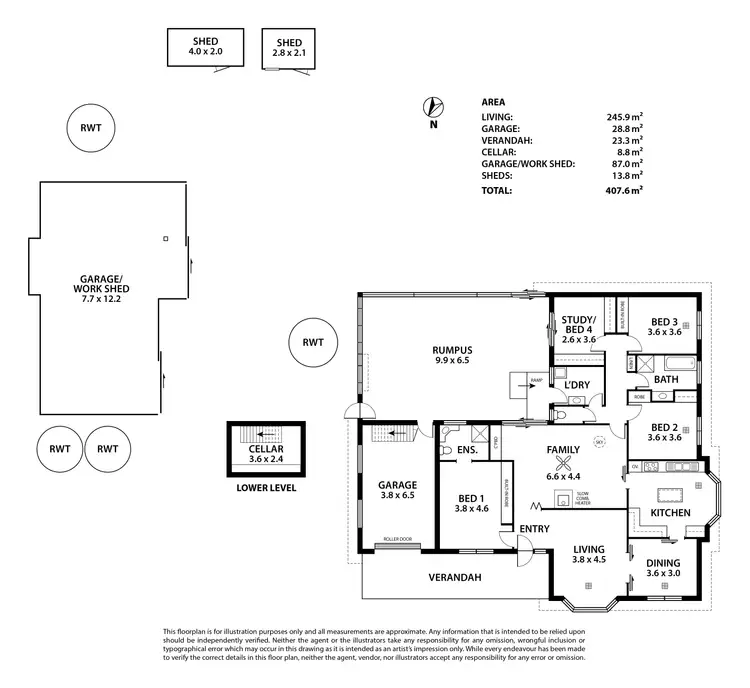 Floorplan of Homely house listing, 11 Hereford Avenue, Hahndorf SA 5245