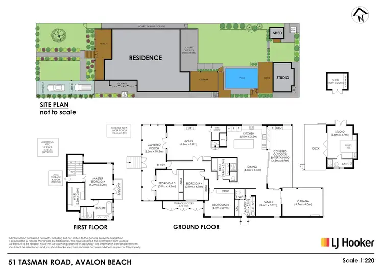 Floorplan of Homely house listing, 51 Tasman Road, Avalon Beach NSW 2107