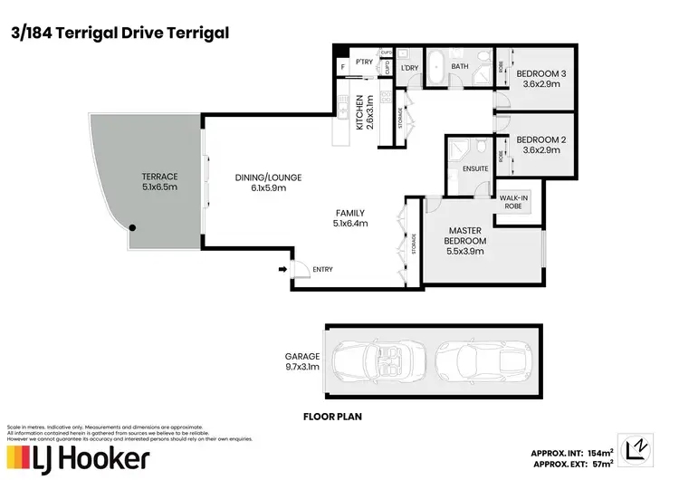 Floorplan of Homely unit listing, 3/184-190 Terrigal Drive, Terrigal NSW 2260