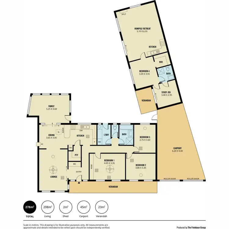 Floorplan of Homely house listing, 19 Sunnyview Crescent, Ridgehaven SA 5097