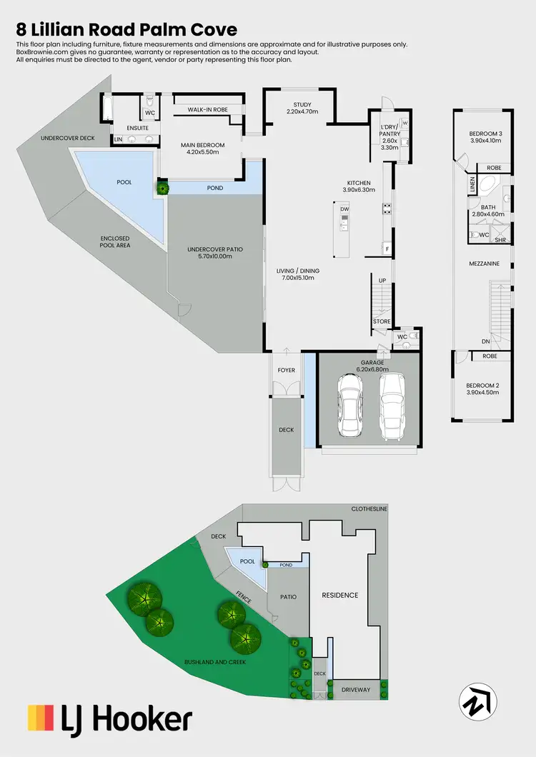 Floorplan of Homely house listing, 8 Lillian Road, Palm Cove QLD 4879