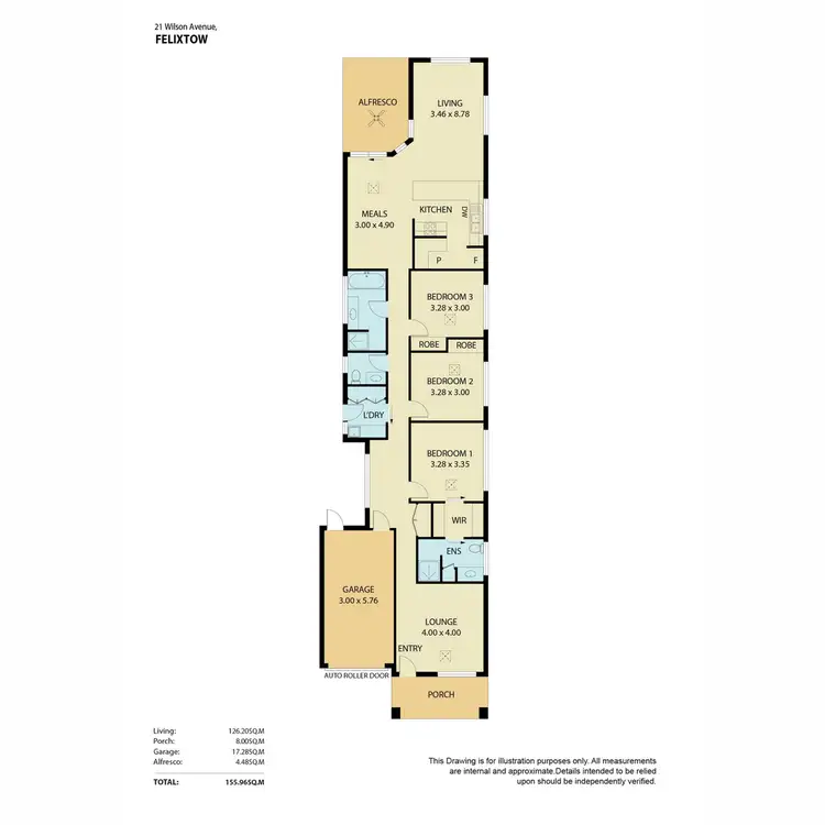 Floorplan of Homely house listing, 21 Wilson Avenue, Felixstow SA 5070