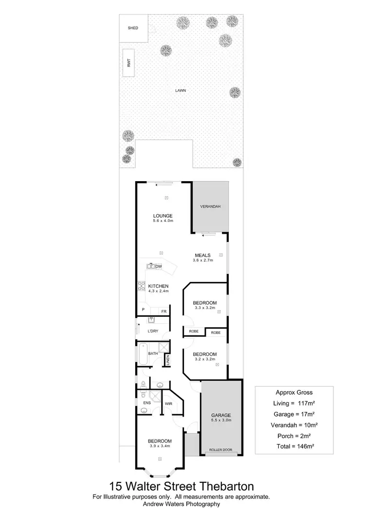 Floorplan of Homely house listing, 15 Walter Street, Thebarton SA 5031