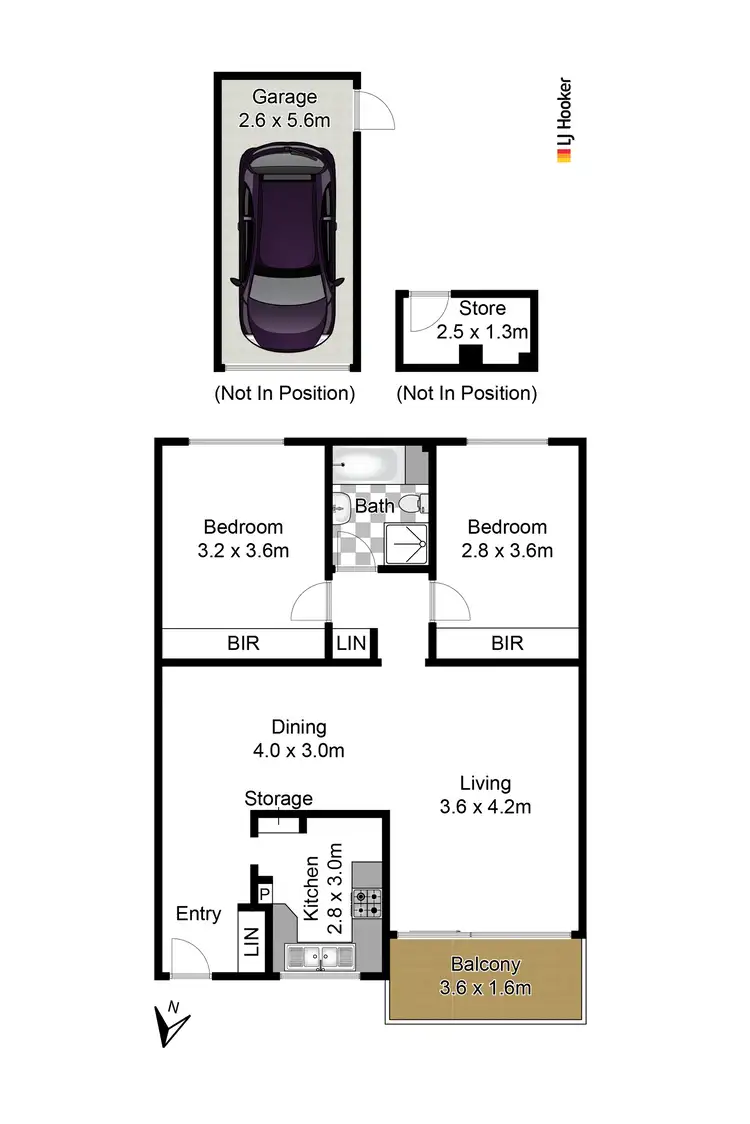 Floorplan of Homely apartment listing, 24/400 Mowbray RD, Lane Cove NSW 2066