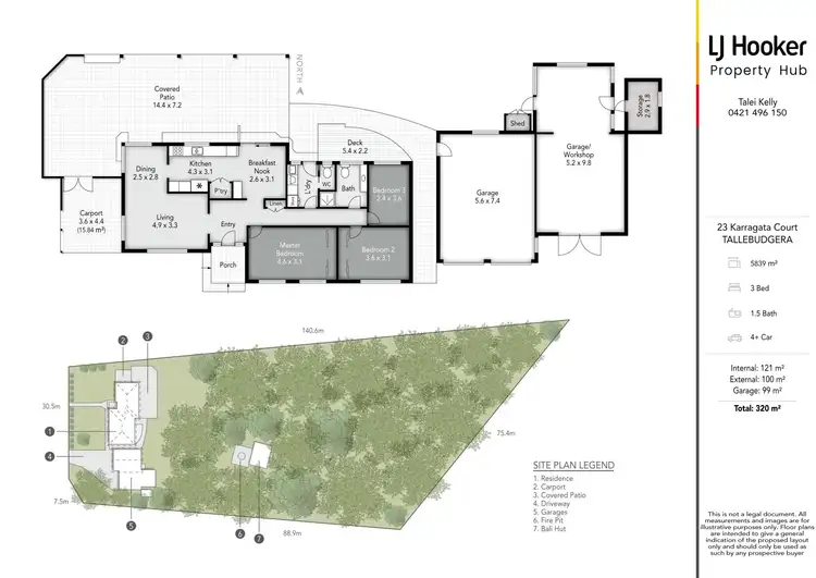 Floorplan of Homely house listing, 23 Karragata Court, Tallebudgera QLD 4228