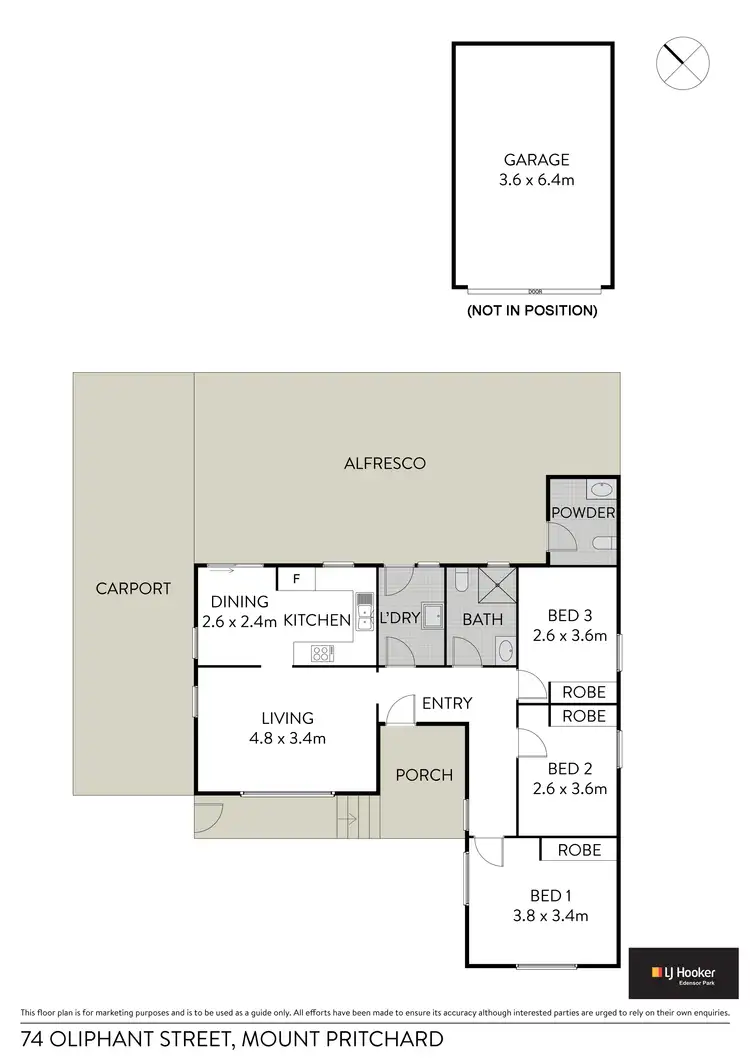 Floorplan of Homely house listing, 74 Oliphant Street, Mount Pritchard NSW 2170