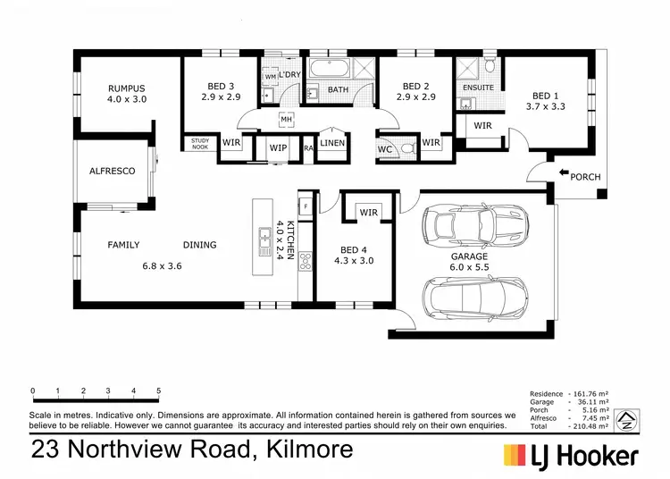 Floorplan of Homely house listing, 23 Northview Road, Kilmore VIC 3764