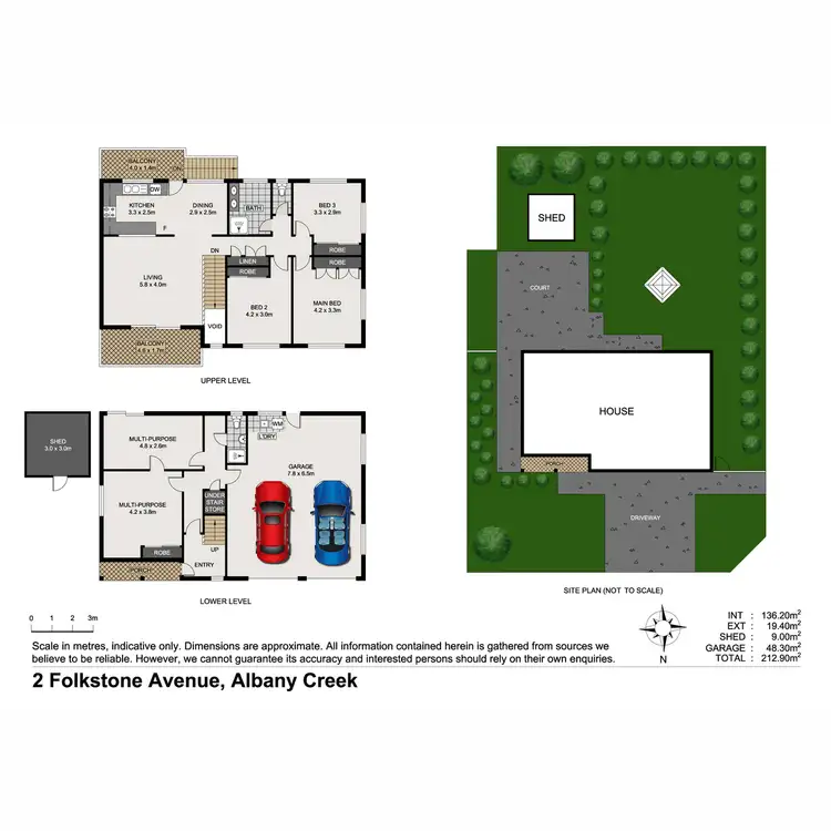 Floorplan of Homely house listing, 2 Folkstone Avenue, Albany Creek QLD 4035