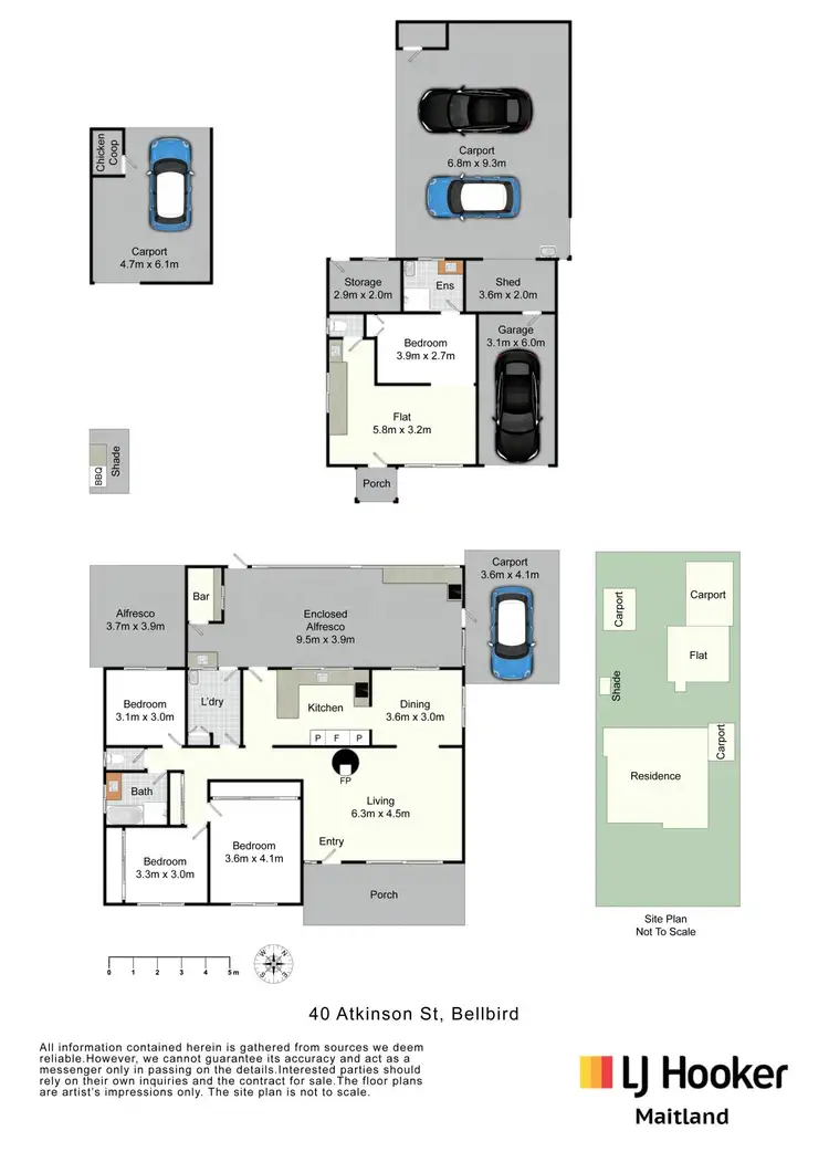 Floorplan of Homely house listing, 40 Atkinson Street, Bellbird NSW 2325
