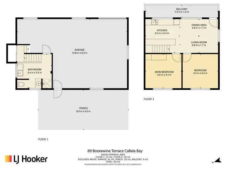 Floorplan of Homely house listing, 89 Boorawine Terrace, Callala Bay NSW 2540