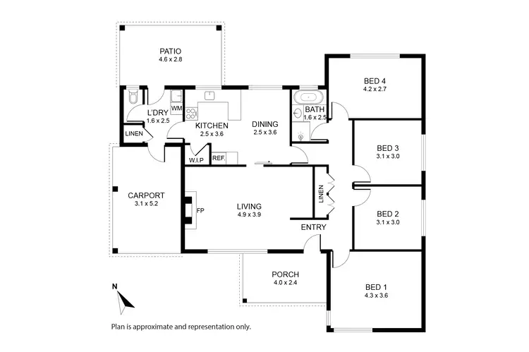 Floorplan of Homely house listing, 224 Kalamunda Road, Maida Vale WA 6057