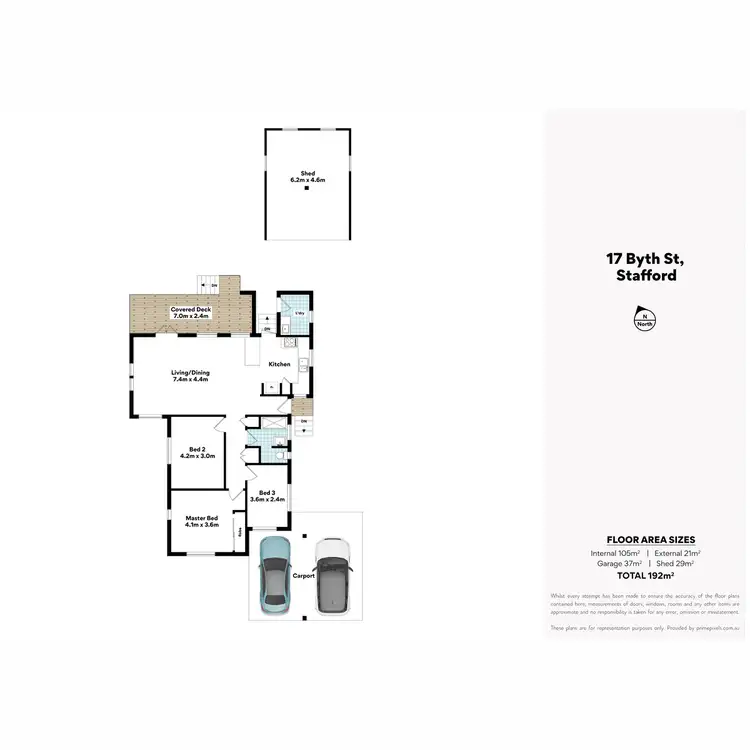 Floorplan of Homely house listing, 17 Byth Street, Stafford QLD 4053