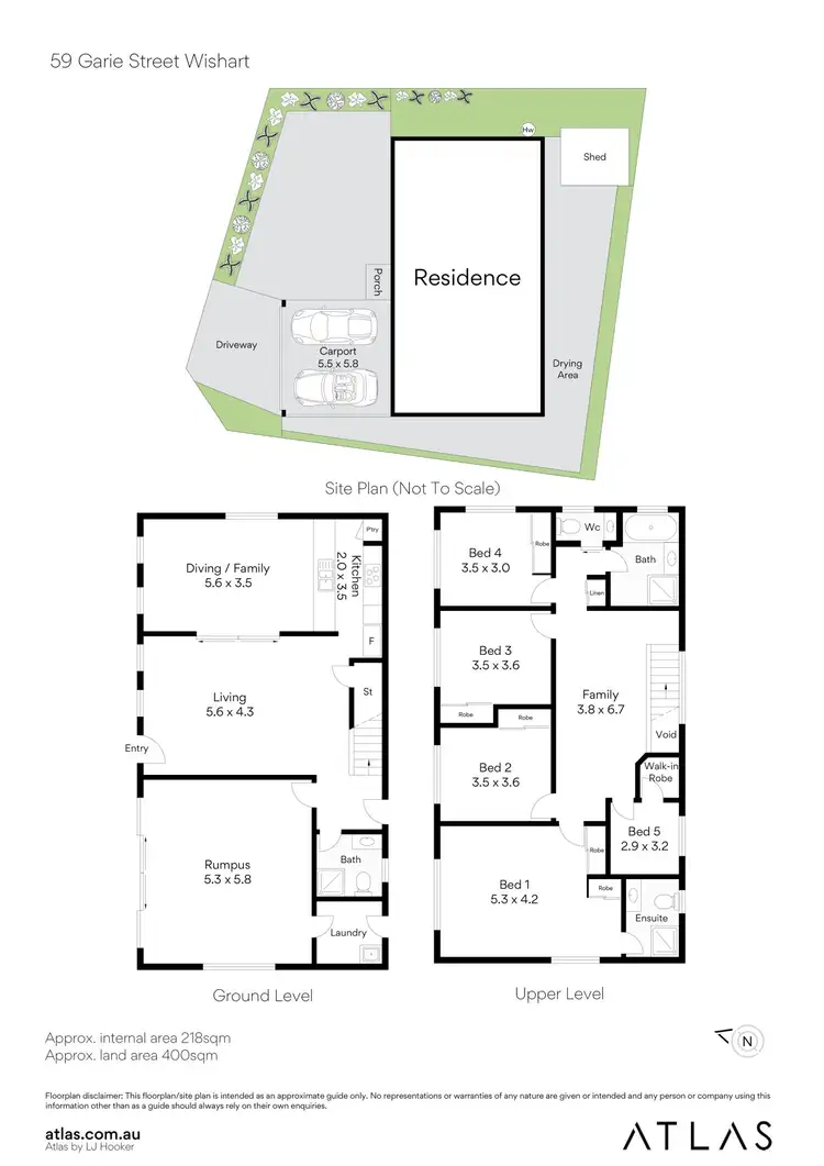 Floorplan of Homely house listing, 59 Garie Street, Wishart QLD 4122