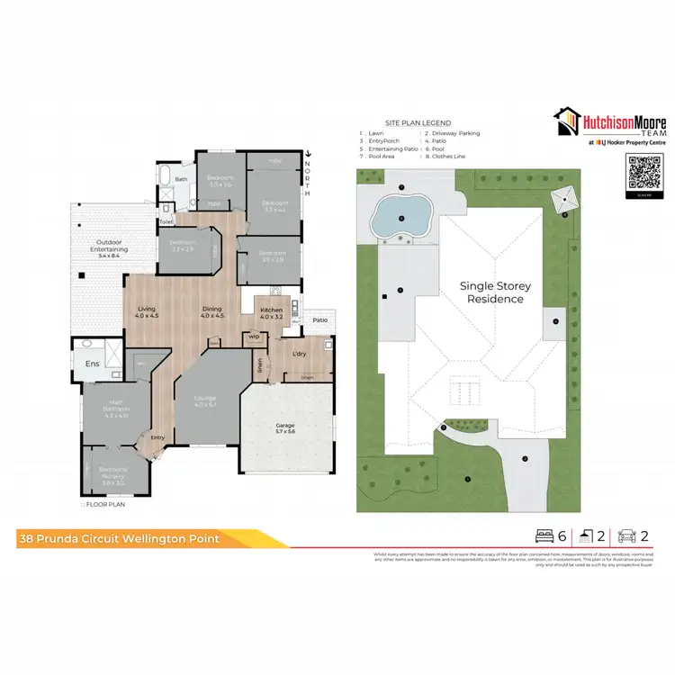 Floorplan of Homely house listing, 38 Prunda Circuit, Wellington Point QLD 4160