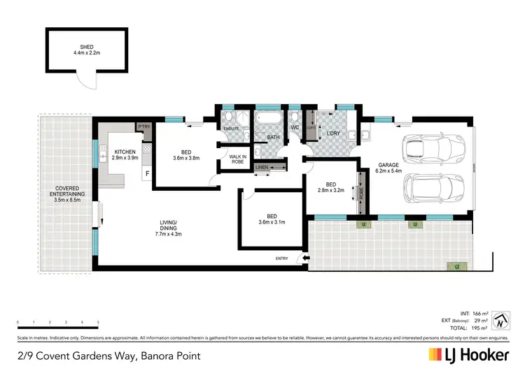 Floorplan of Homely house listing, 2/9 Covent Gardens Way, Banora Point NSW 2486