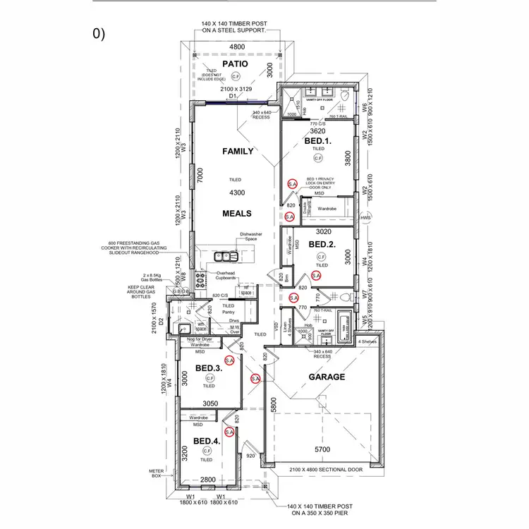 Floorplan of Homely house listing, 16 Highridge Place, Alexandra Hills QLD 4161