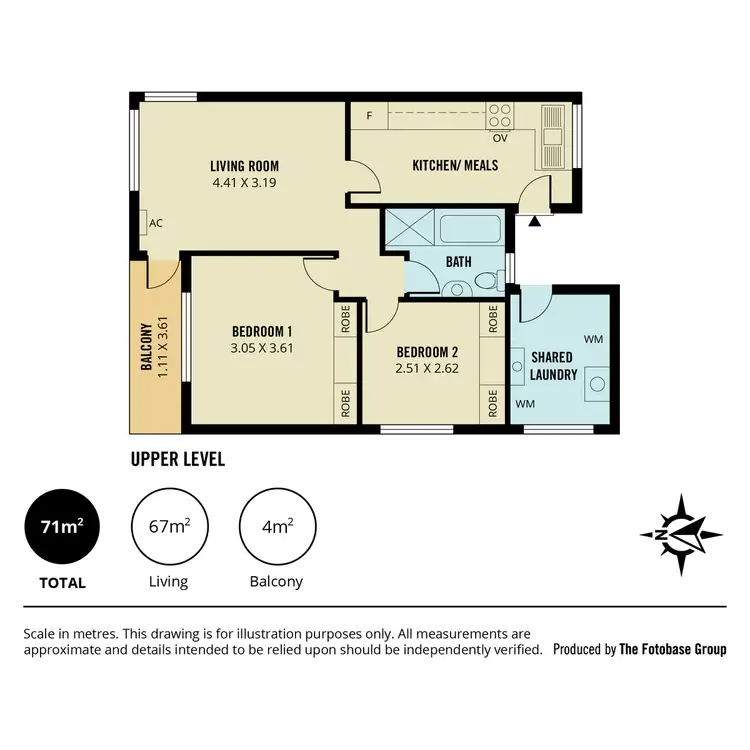 Floorplan of Homely unit listing, 6/176 Goodwood Road, Millswood SA 5034