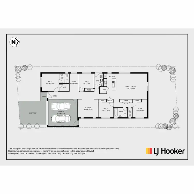 Floorplan of Homely house listing, 50 Hope Way, Tarneit VIC 3029