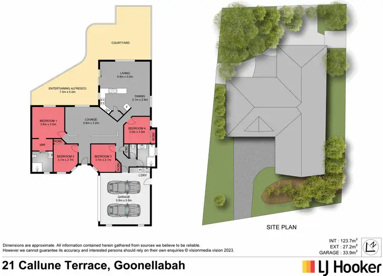 Floorplan of Homely house listing, 21 Callune Terrace, Goonellabah NSW 2480