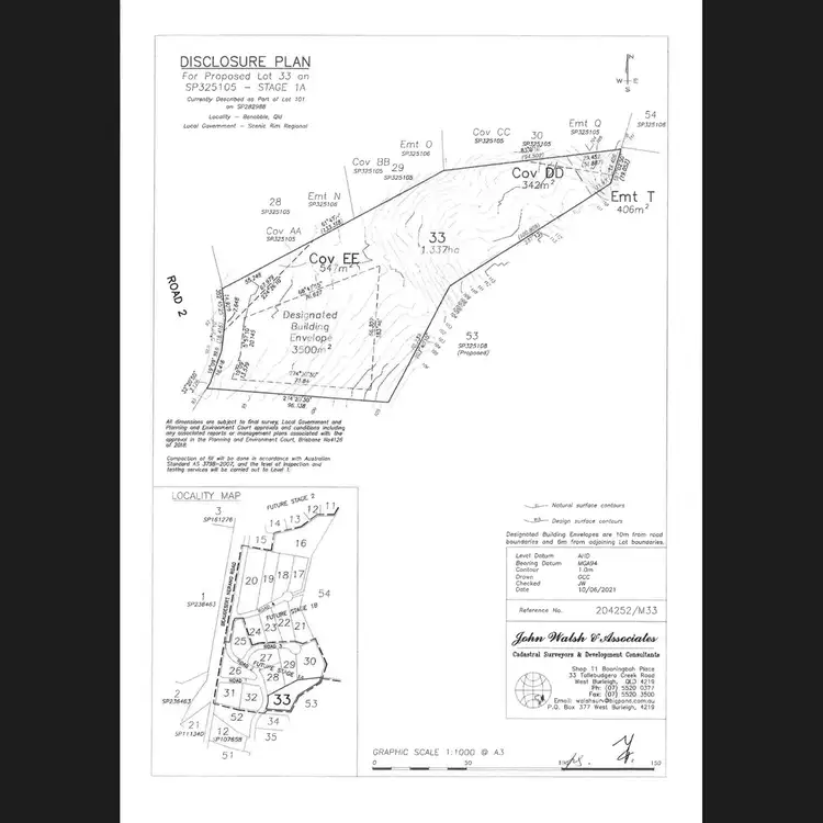 Floorplan of Homely land listing, Lot 33/2 Charlotte Place, Benobble QLD 4275