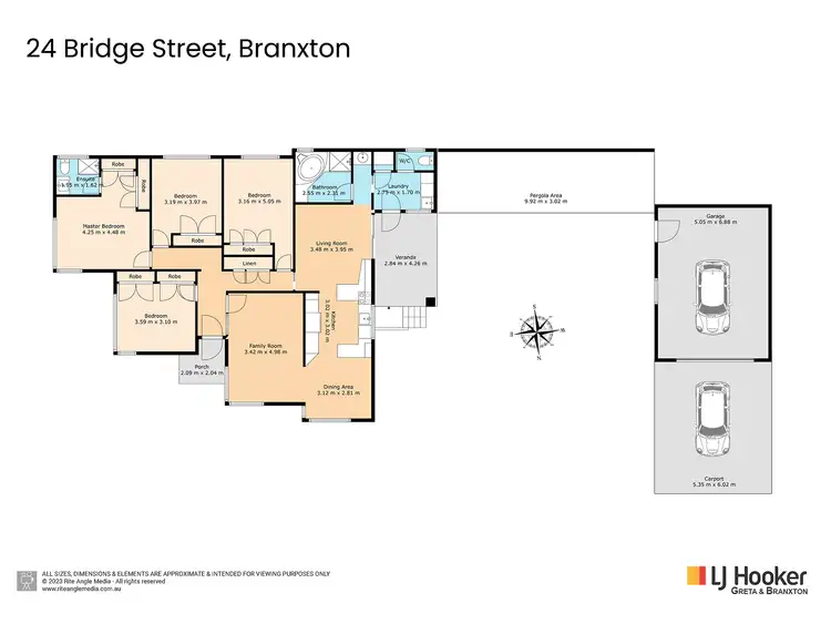 Floorplan of Homely house listing, 24 Bridge Street, Branxton NSW 2335