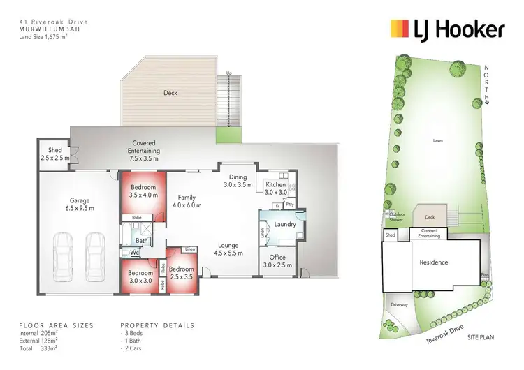 Floorplan of Homely house listing, 41 Riveroak Drive, Murwillumbah NSW 2484