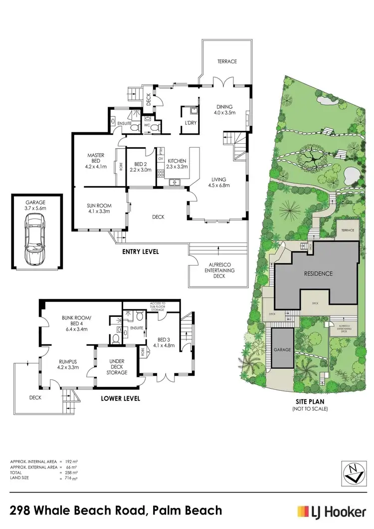Floorplan of Homely house listing, 298 Whale Beach Road, Palm Beach NSW 2108
