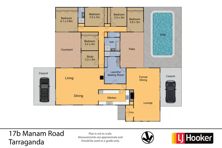 Floorplan of Homely rural property listing, 17B Manam Road, Bega NSW 2550