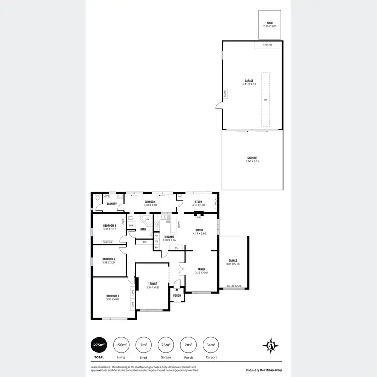 Floorplan of Homely house listing, 6 Miranda Avenue, Lockleys SA 5032