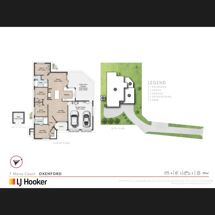 Floorplan of Homely house listing, 7 Mona Court, Oxenford QLD 4210